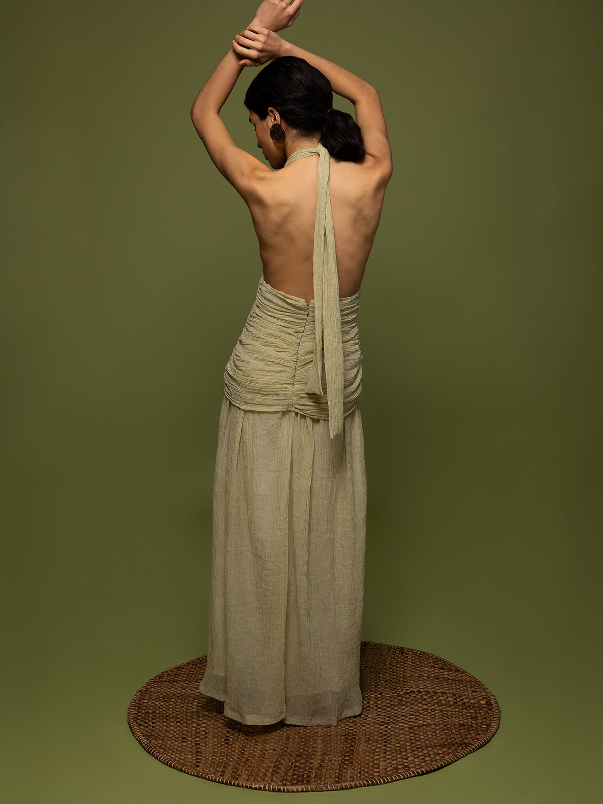 Vestido Largo Agua de Rio