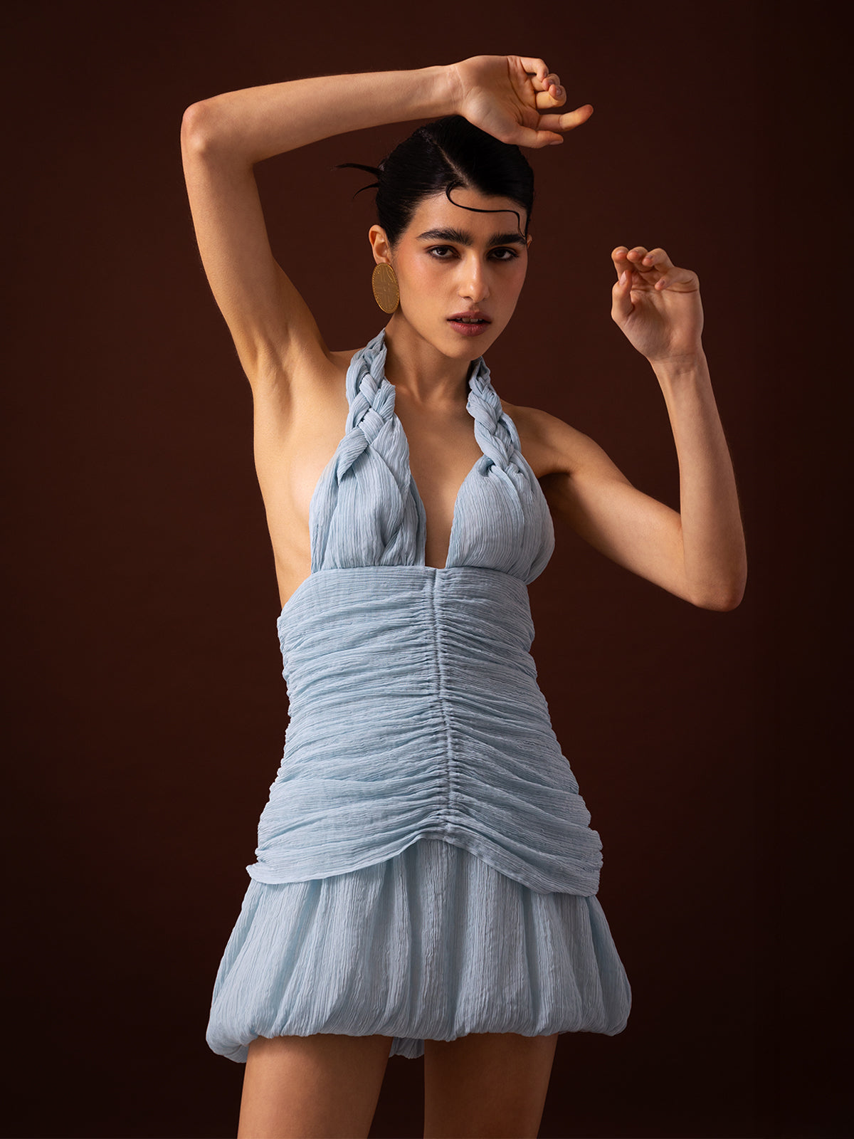 Vestido Corto Niebla