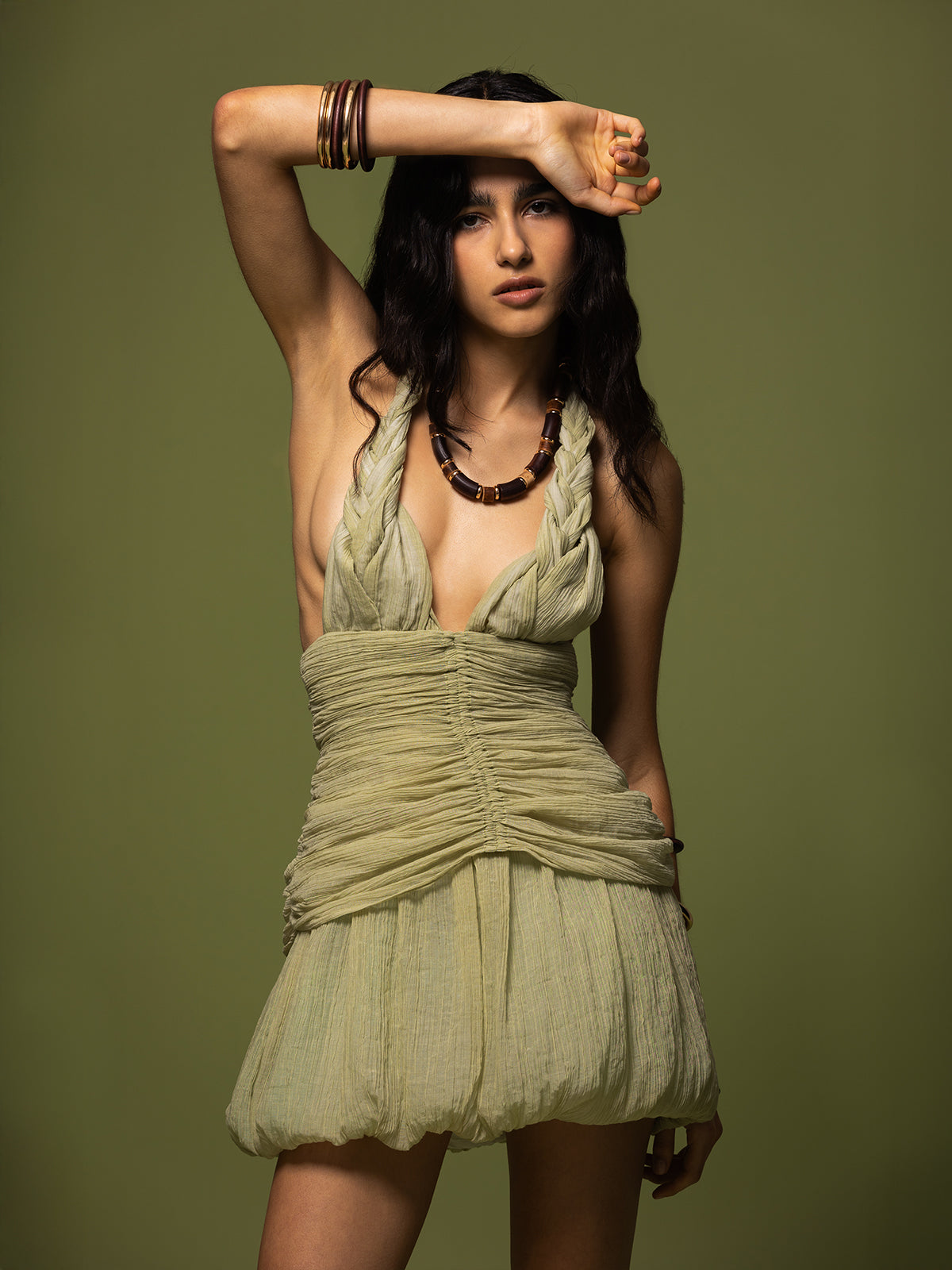 Vestido Corto Niebla