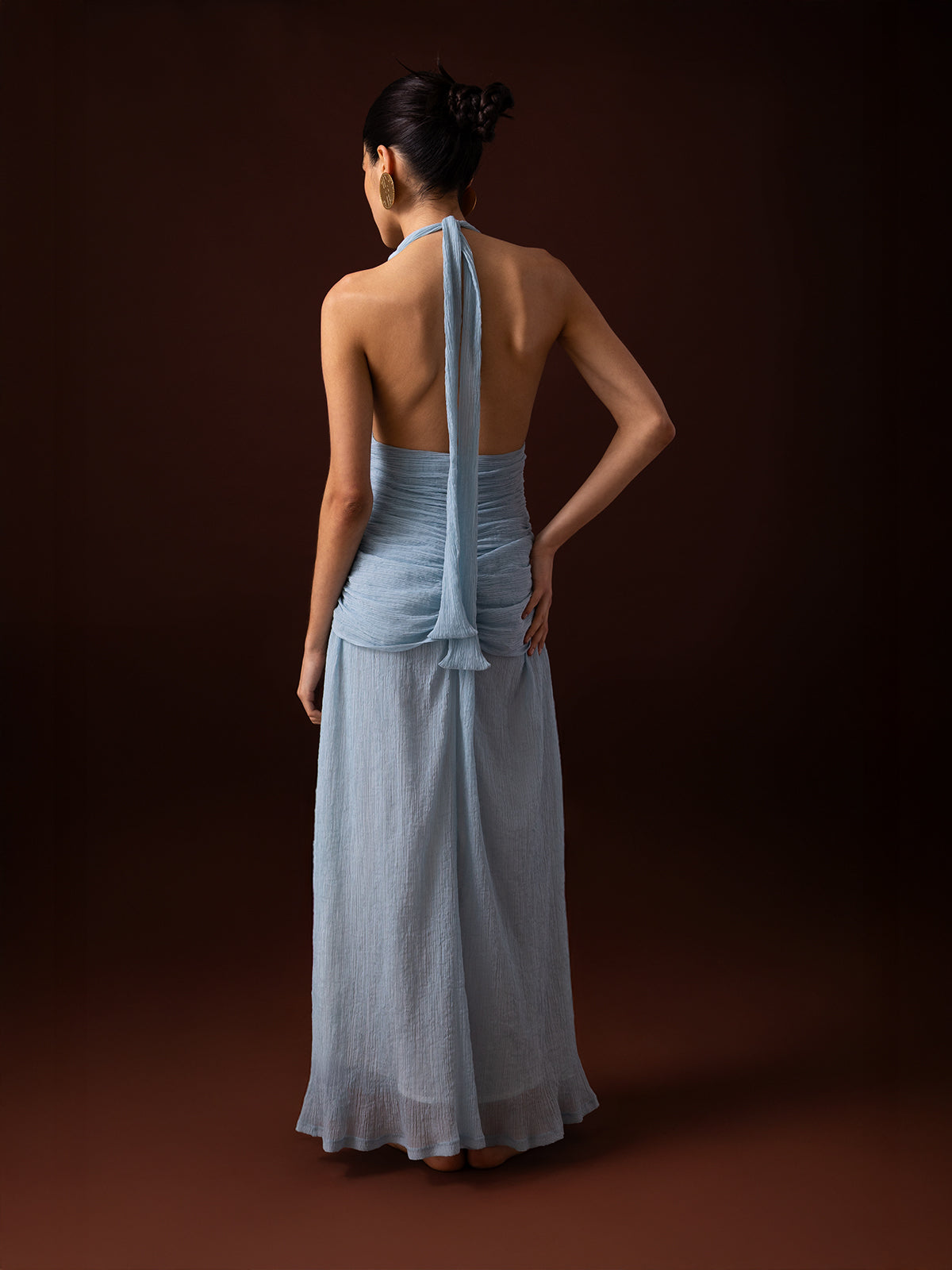 Vestido Largo Agua de Rio