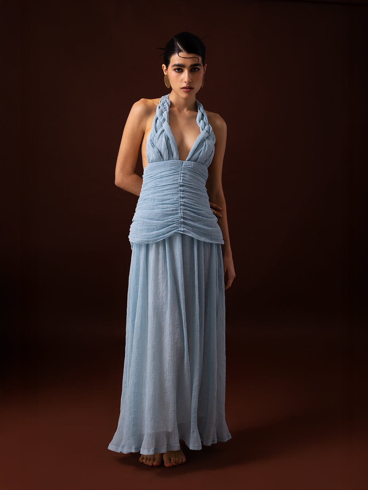 Vestido Largo Agua de Rio