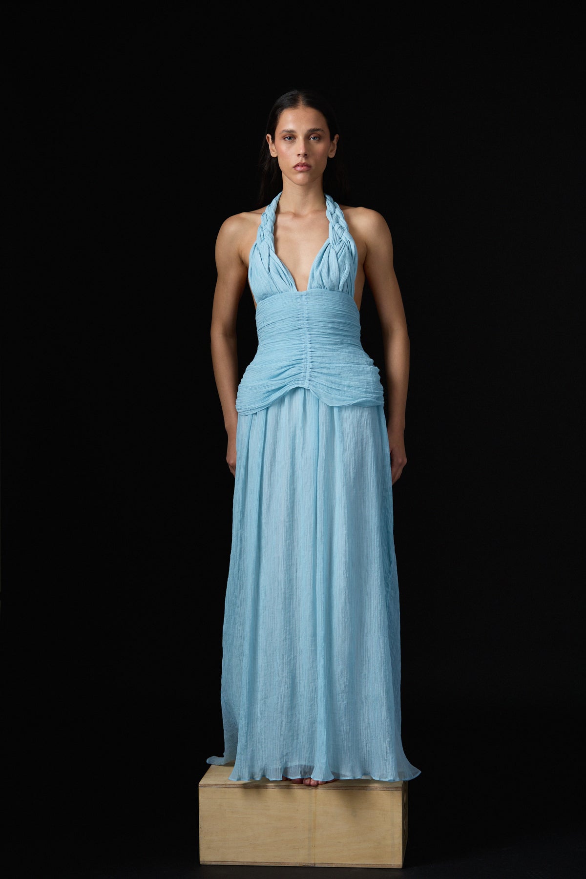 Vestido Largo Agua de Rio