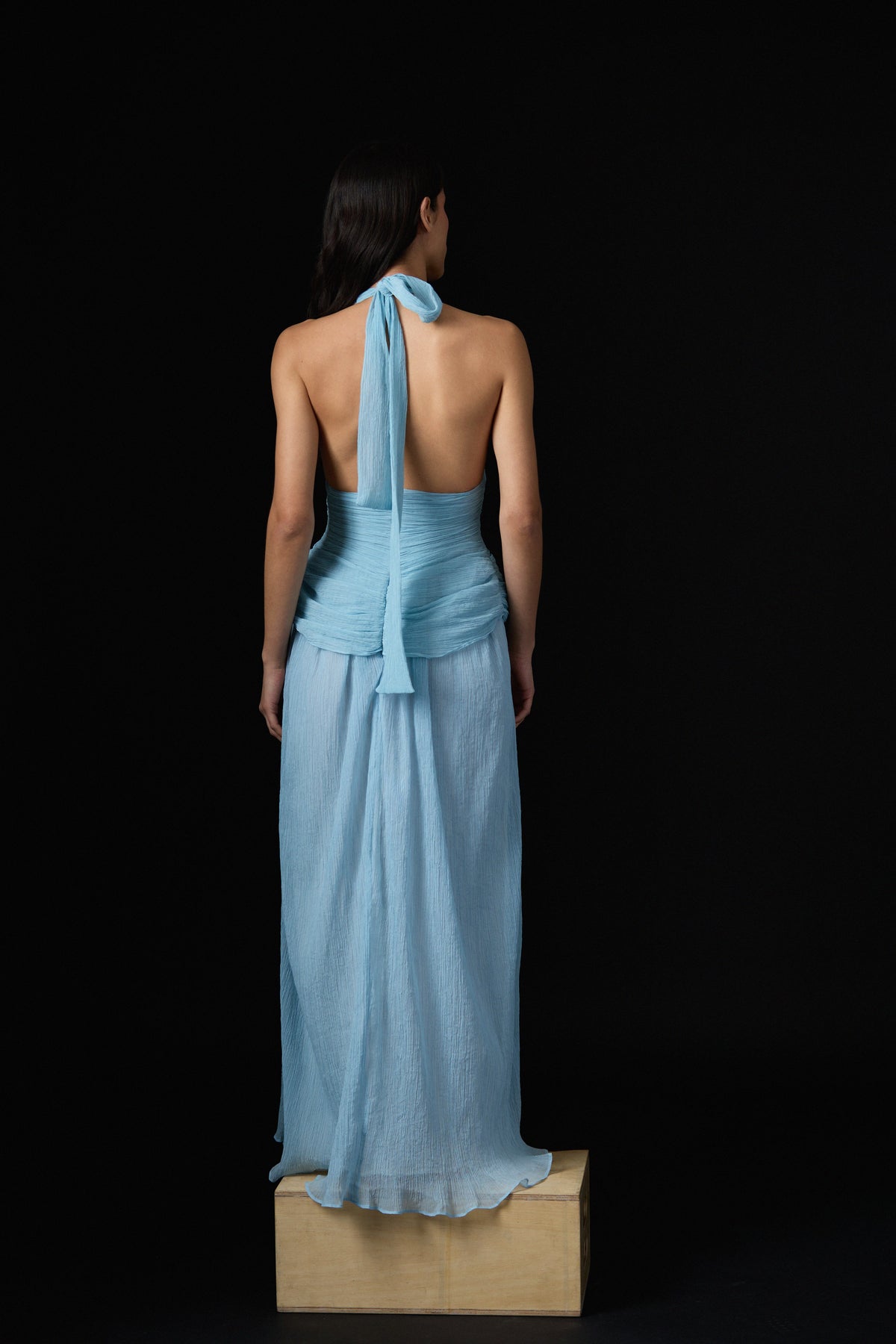 Vestido Largo Agua de Rio