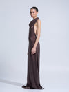 REN 20 - Vestido cuello tejido