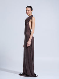 REN 20 - Vestido cuello tejido
