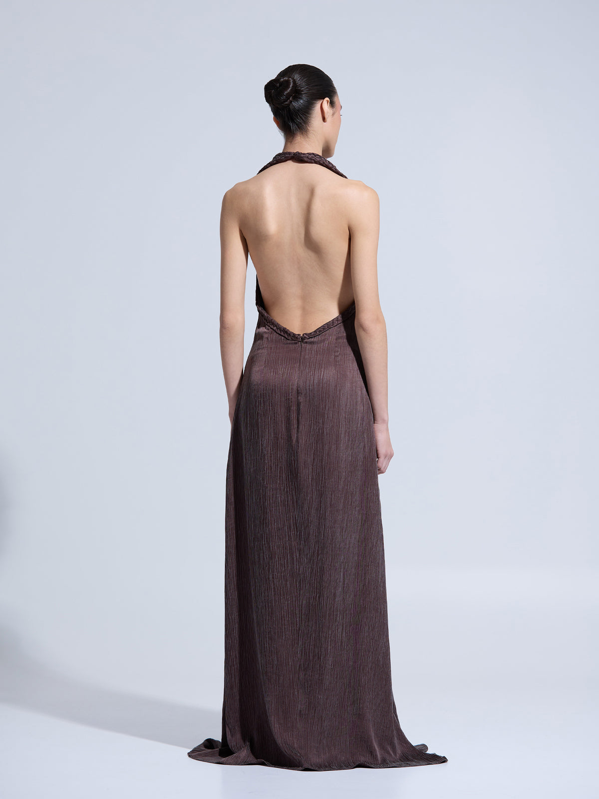 REN 20 - Vestido cuello tejido