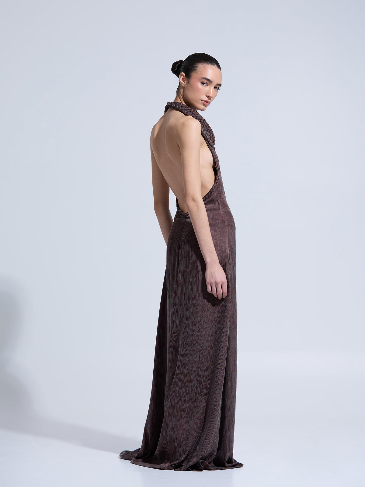 REN 20 - Vestido cuello tejido