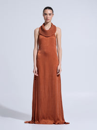 REN 20 - Vestido cuello tejido