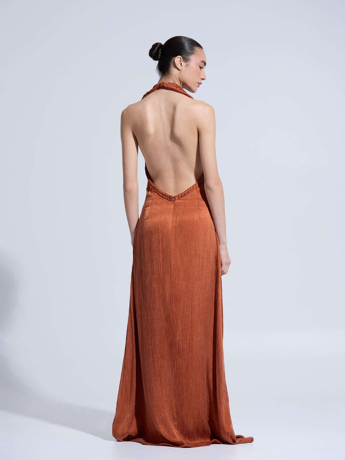 REN 20 - Vestido cuello tejido