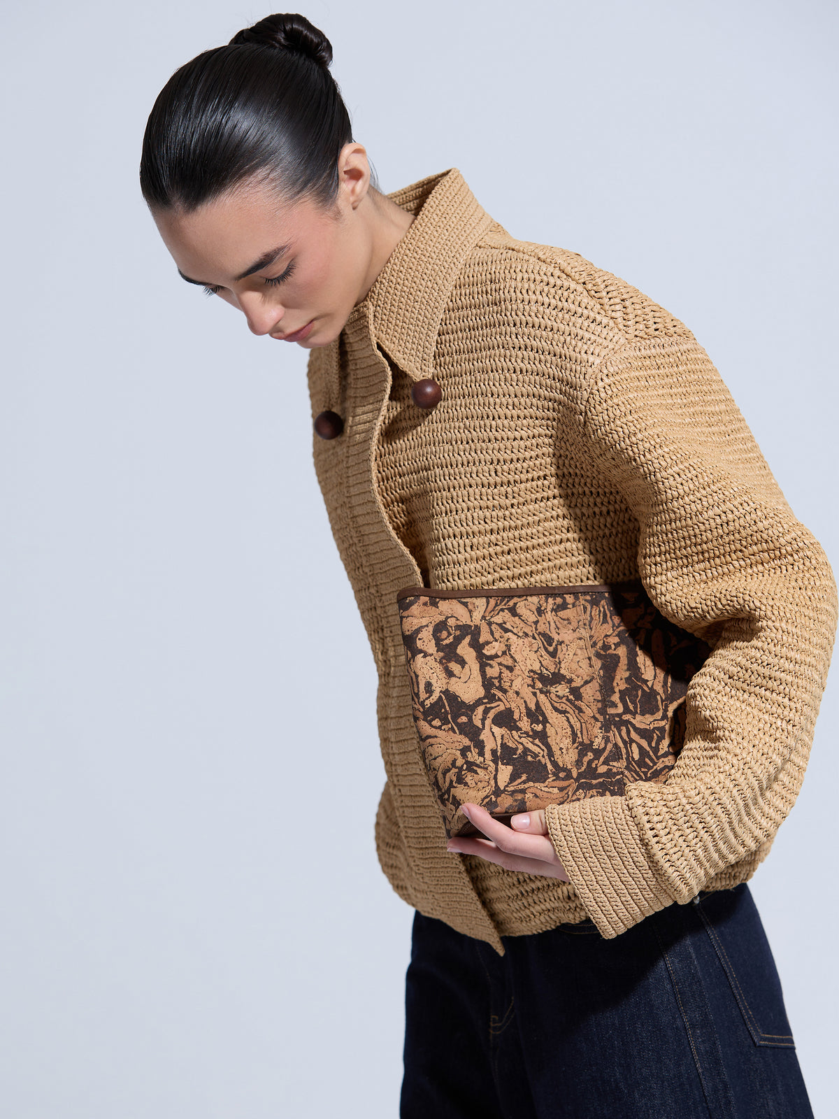 REN 16 - Clutch de Café y Corcho